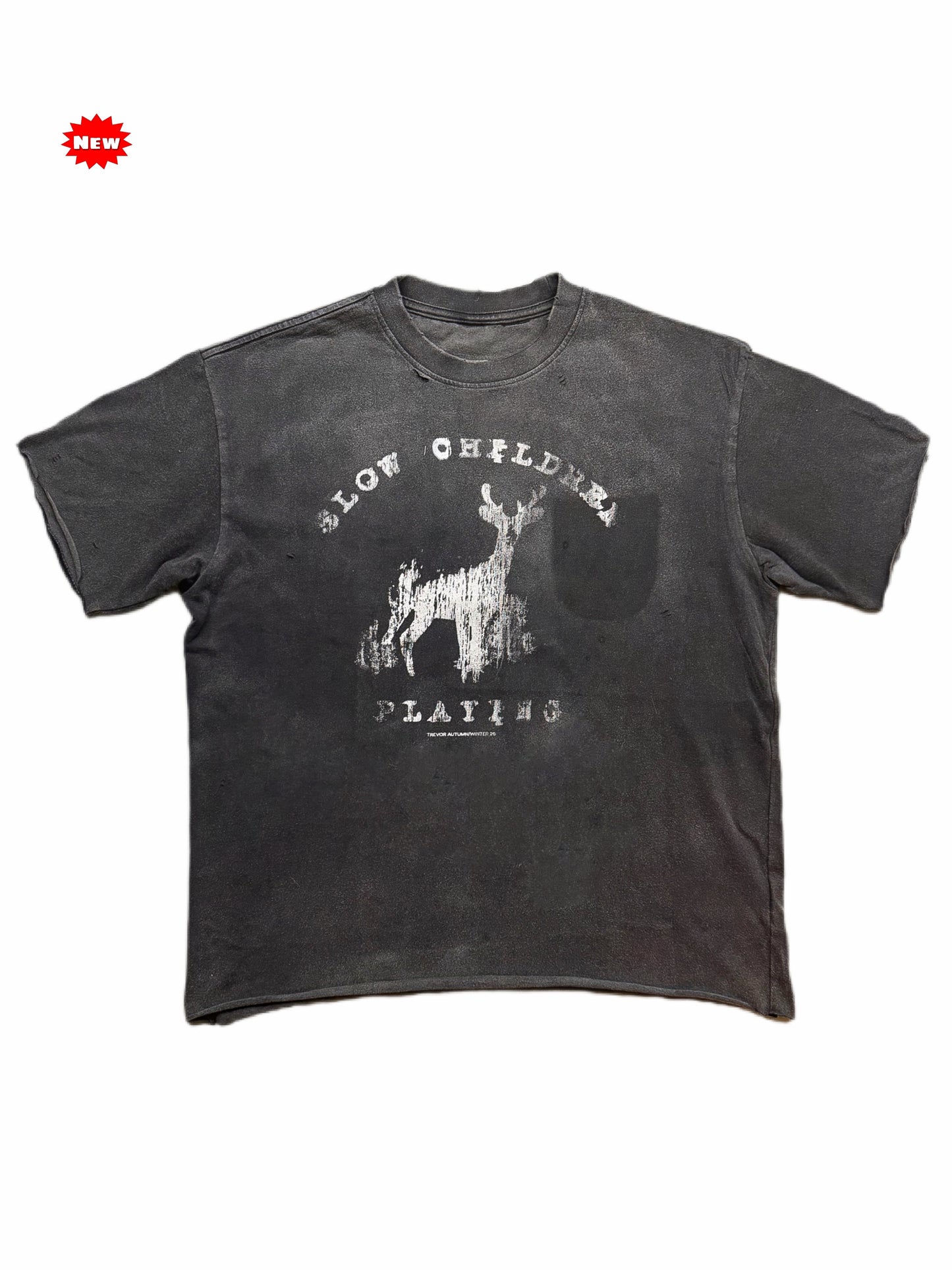 GHOST POCKET “CHILDREN PLAYING” DEER TEE