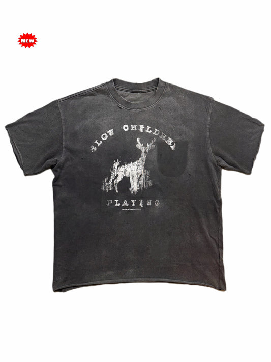 GHOST POCKET “CHILDREN PLAYING” DEER TEE