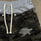 SAG CAMO JORTS DISTRESSED DENIM (SOLD OUT)