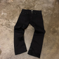 STACKED DISTRESSED FLARES